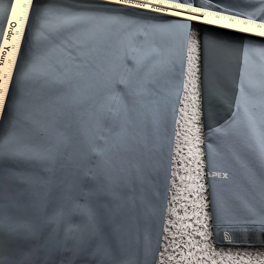 The North Face Jacket Mens XL Gray Softshell Full Zip Summit Series Windbreaker